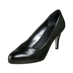 7.5 Tahari Patent Leather Black Pump High Heels